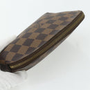 LOUIS VUITTON Damier Ebene Pochette Cosmetic PM Pouch N47516 LV Auth 178953-5