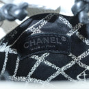 CHANEL Essential Hand Bag Leather White CC Auth 178954V-10