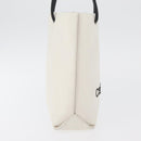 CHANEL Essential Hand Bag Leather White CC Auth 178954V-4