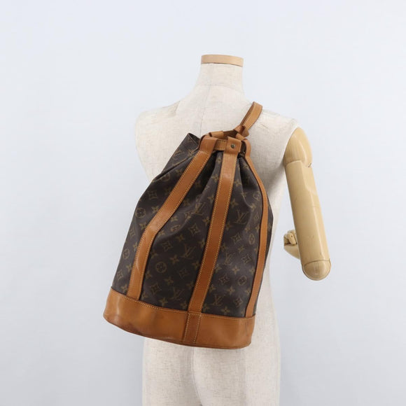 LOUIS VUITTON Monogram Randonnee PM Shoulder Bag M42243 LV Auth 178959