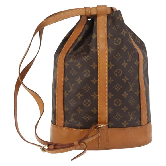LOUIS VUITTON Monogram Randonnee PM Shoulder Bag M42243 LV Auth 178959
