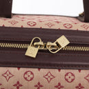 LOUIS VUITTON Monogram Mini Josephine GM Hand Bag Red M92213 LV Auth 178965-14