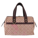 LOUIS VUITTON Monogram Mini Josephine GM Hand Bag Red M92213 LV Auth 178965-2