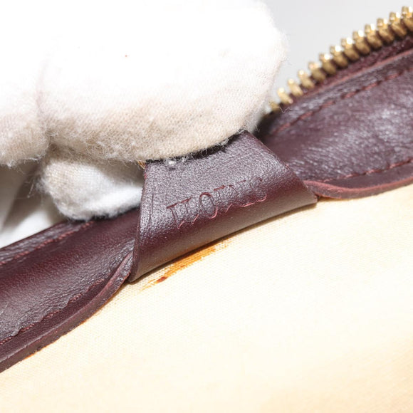 LOUIS VUITTON Monogram Mini Josephine GM Hand Bag Red M92213 LV Auth 178965