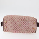 LOUIS VUITTON Monogram Mini Josephine GM Hand Bag Red M92213 LV Auth 178965-9