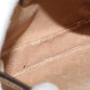 GUCCI GG Supreme Web Sherry Line Bag PVC Beige Gold 89 02 066 Auth 178969-17