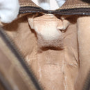 GUCCI GG Supreme Web Sherry Line Bag PVC Beige Gold 89 02 066 Auth 178969-19