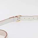 Salvatore Ferragamo Gancini Sofia Hand Bag Leather 2way Orange Gold Auth 178971A-11