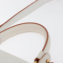 Salvatore Ferragamo Gancini Sofia Hand Bag Leather 2way Orange Gold Auth 178971A-9
