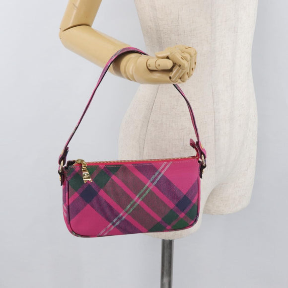 Vivienne Westwood Shoulder Bag PVC Pink Gold Auth 178973A