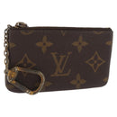 LOUIS VUITTON Monogram Pochette Cles Coin Purse M62650 LV Auth 178975-1