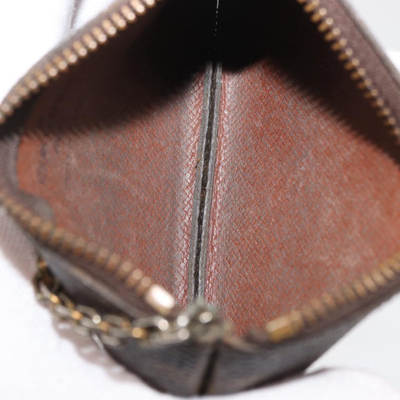 LOUIS VUITTON Monogram Pochette Cles Coin Purse M62650 LV Auth 178975