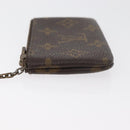 LOUIS VUITTON Monogram Pochette Cles Coin Purse M62650 LV Auth 178975-4