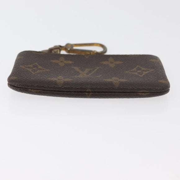 LOUIS VUITTON Monogram Pochette Cles Coin Purse M62650 LV Auth 178975