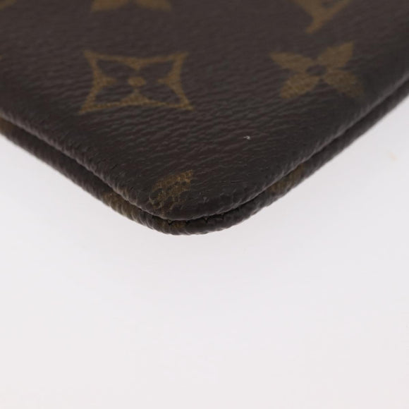 LOUIS VUITTON Monogram Pochette Cles Coin Purse M62650 LV Auth 178975