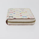 LOUIS VUITTON Multicolor Zippy Coin Purse Coin Purse White M93741 Auth 178977A-3