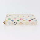 LOUIS VUITTON Multicolor Zippy Coin Purse Coin Purse White M93741 Auth 178977A-6