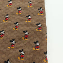 GUCCI MicroGG Disney Collaboration Mickey Mouse Stole Silk Beige Auth 178978SAM-6