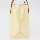 LOUIS VUITTON Monogram Vernis Reade PM Hand Bag Perle M91336 LV Auth 178983-3