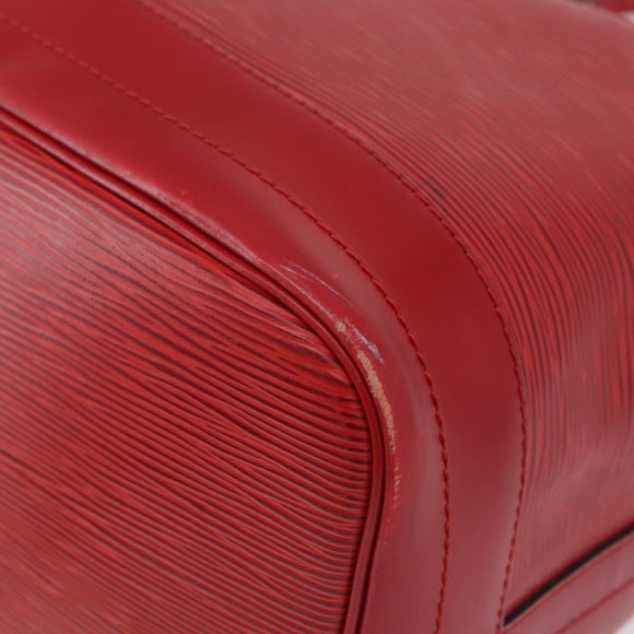 LOUIS VUITTON Epi Noe Shoulder Bag Red M44007 LV Auth 178986A