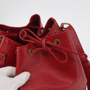 LOUIS VUITTON Epi Noe Shoulder Bag Red M44007 LV Auth 178986A-10