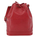 LOUIS VUITTON Epi Noe Shoulder Bag Red M44007 LV Auth 178986A-13