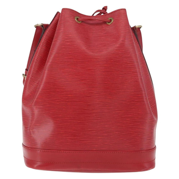 LOUIS VUITTON Epi Noe Shoulder Bag Red M44007 LV Auth 178986A