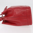 LOUIS VUITTON Epi Noe Shoulder Bag Red M44007 LV Auth 178986A-4