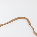 CELINE C Macadam Canvas Shoulder Bag Suede Pink Gold Auth 178989A-14