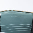 BURBERRY Nova Check Chain Shoulder Bag PVC Beige Gold Auth 178990A-19