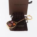 LOUIS VUITTON Porte Cles Boite Chapeau Key Holder metal Gold M62230 Auth 178996M-12