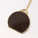 LOUIS VUITTON Porte Cles Boite Chapeau Key Holder metal Gold M62230 Auth 178996M-7