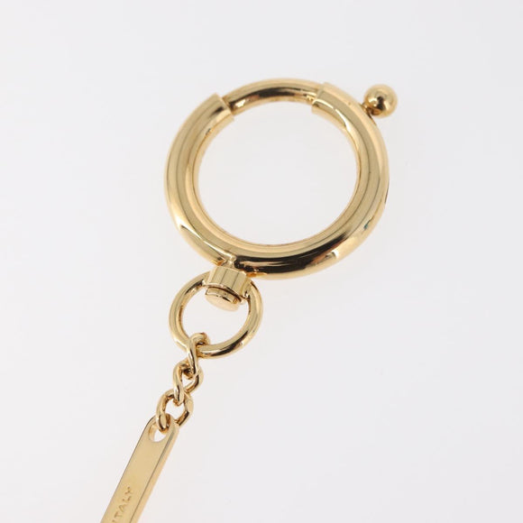 LOUIS VUITTON Porte Cles Boite Chapeau Key Holder metal Gold M62230 Auth 178996M