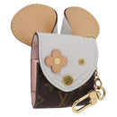 LOUIS VUITTON Monogram Etui Oortelefoon Muis Oortelefoonhoesje GI0447 LV Auth 178997M-1