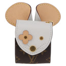 LOUIS VUITTON Monogram Etui Oortelefoon Muis Oortelefoonhoesje GI0447 LV Auth 178997M-13