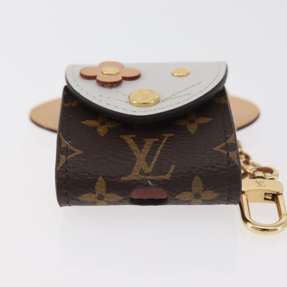 LOUIS VUITTON Monogram Etui Oortelefoon Muis Oortelefoonhoesje GI0447 LV Auth 178997M