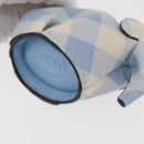 LOEWE Elephant Bag Charm Leather Light Blue Auth 178998SAM-14