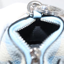 LOEWE Elephant Bag Charm Leather Light Blue Auth 178998SAM-18