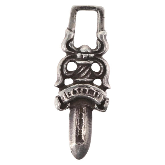 Chrome Hearts Dagger Charm Pendant Top Ag925 Silver Auth 178999M
