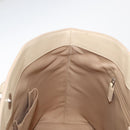 Christian Dior Trotter Canvas Tote Bag Beige Silver Auth 179002A-20