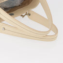 Christian Dior Trotter Canvas Tote Bag Beige Silver Auth 179002A-7