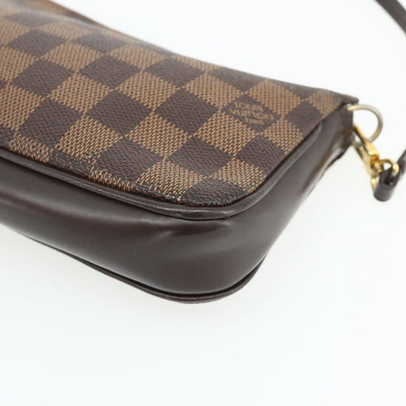 LOUIS VUITTON Damier Ebene Navona Accessory Pouch N51983 LV Auth 179003A