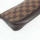 LOUIS VUITTON Damier Ebene Navona Accessory Pouch N51983 LV Auth 179003A-13
