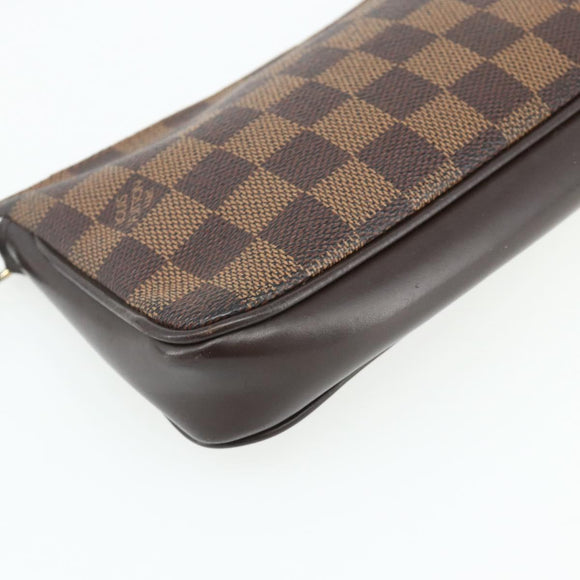 LOUIS VUITTON Damier Ebene Navona Accessory Pouch N51983 LV Auth 179003A