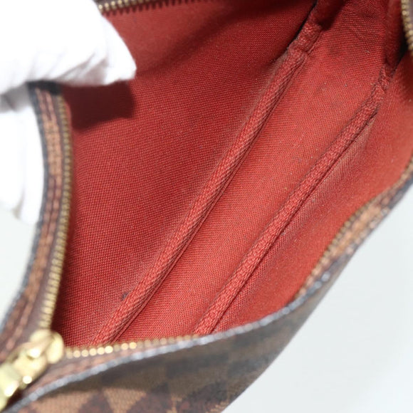 LOUIS VUITTON Damier Ebene Navona Accessory Pouch N51983 LV Auth 179003A