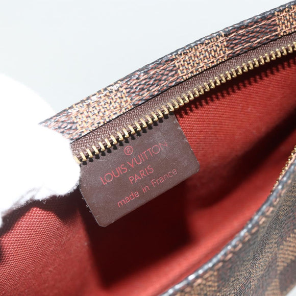 LOUIS VUITTON Damier Ebene Navona Accessory Pouch N51983 LV Auth 179003A