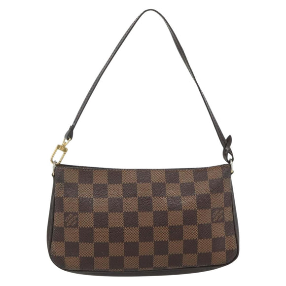 LOUIS VUITTON Damier Ebene Navona Accessory Pouch N51983 LV Auth 179003A