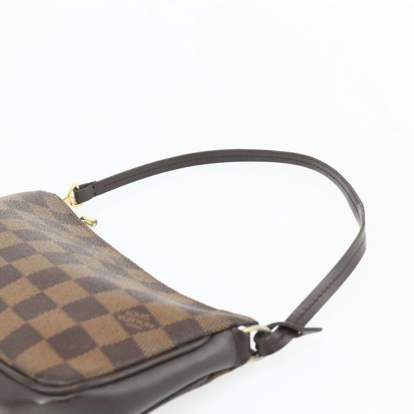 LOUIS VUITTON Damier Ebene Navona Accessory Pouch N51983 LV Auth 179003A
