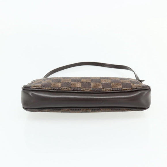 LOUIS VUITTON Damier Ebene Navona Accessory Pouch N51983 LV Auth 179003A