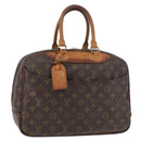 LOUIS VUITTON Monogram Deauville Hand Bag M47270 LV Auth 179015-1